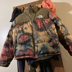 The North Face Tie-Dye Puffer Jacket